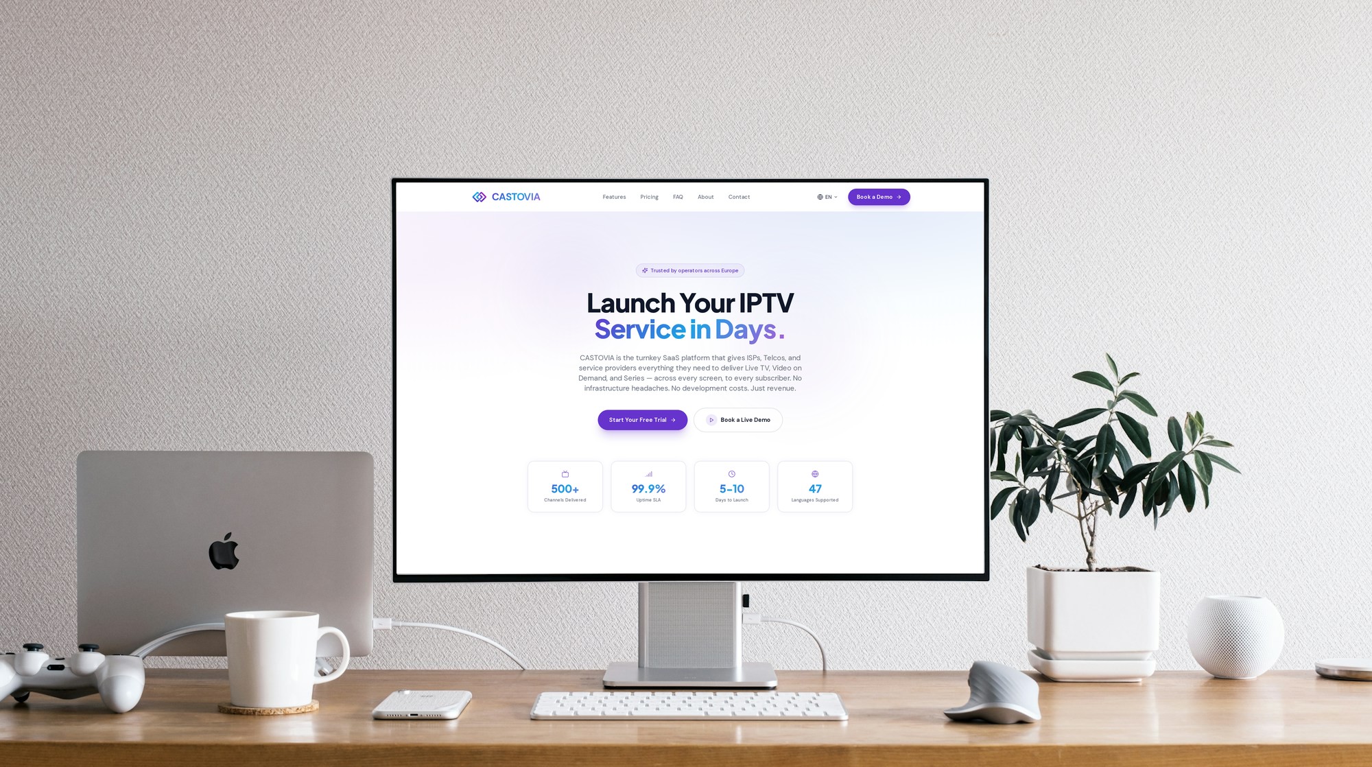 Castovia platform preview