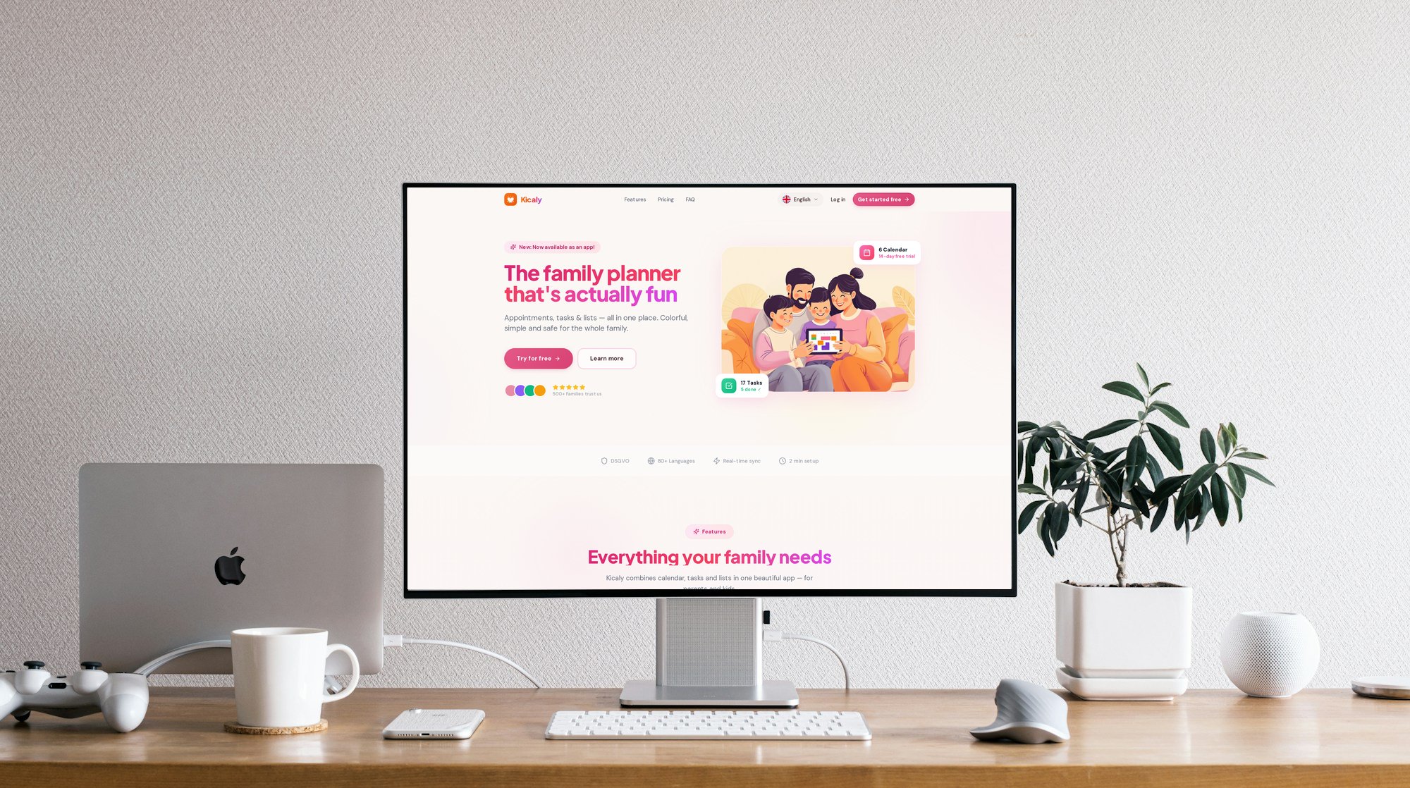 Kicaly platform preview