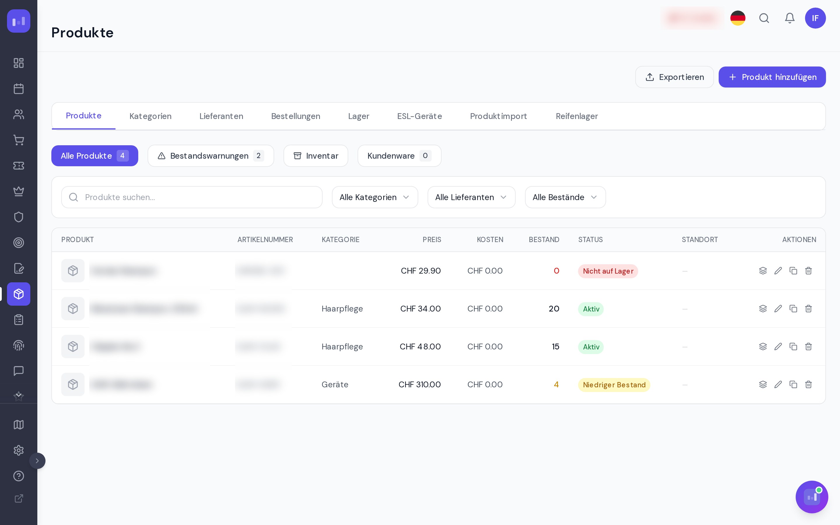 Merclino — product screenshot
